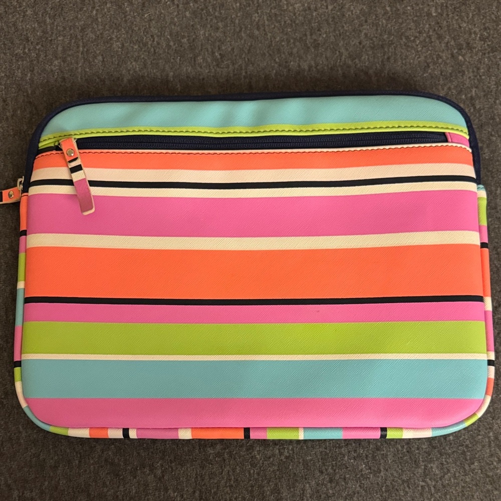 Studio C Vibrant Striped Tablet / Small Laptop Sleeve